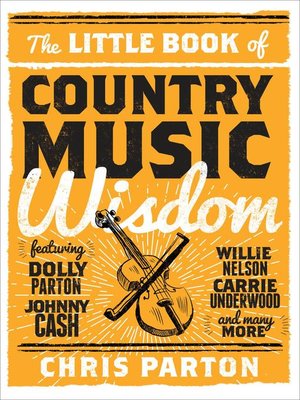cover image of The Little Book of Country Music Wisdom
